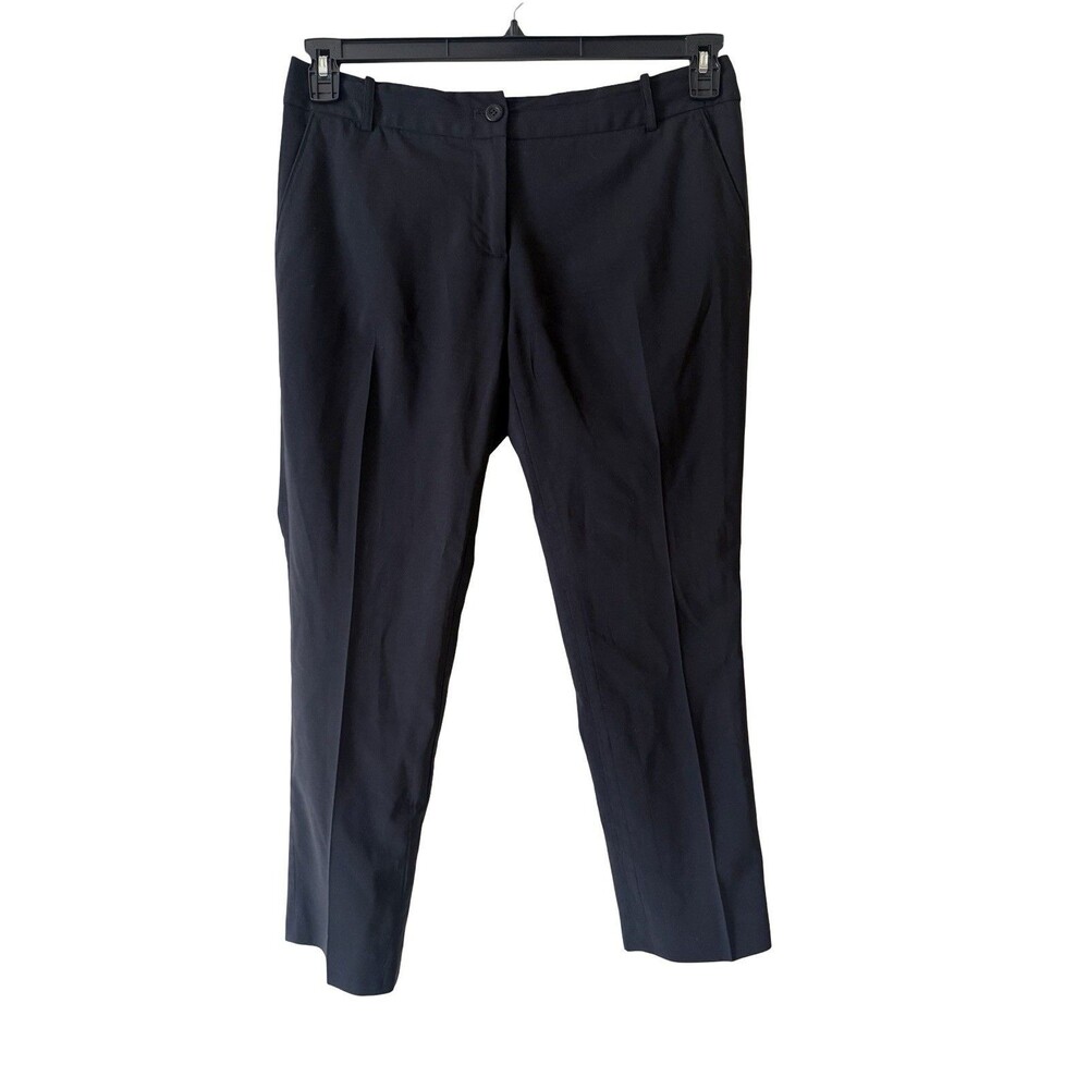 KATE SPADE WOOL black Casual dress business slacks Pants Straight SZ 6 32X27